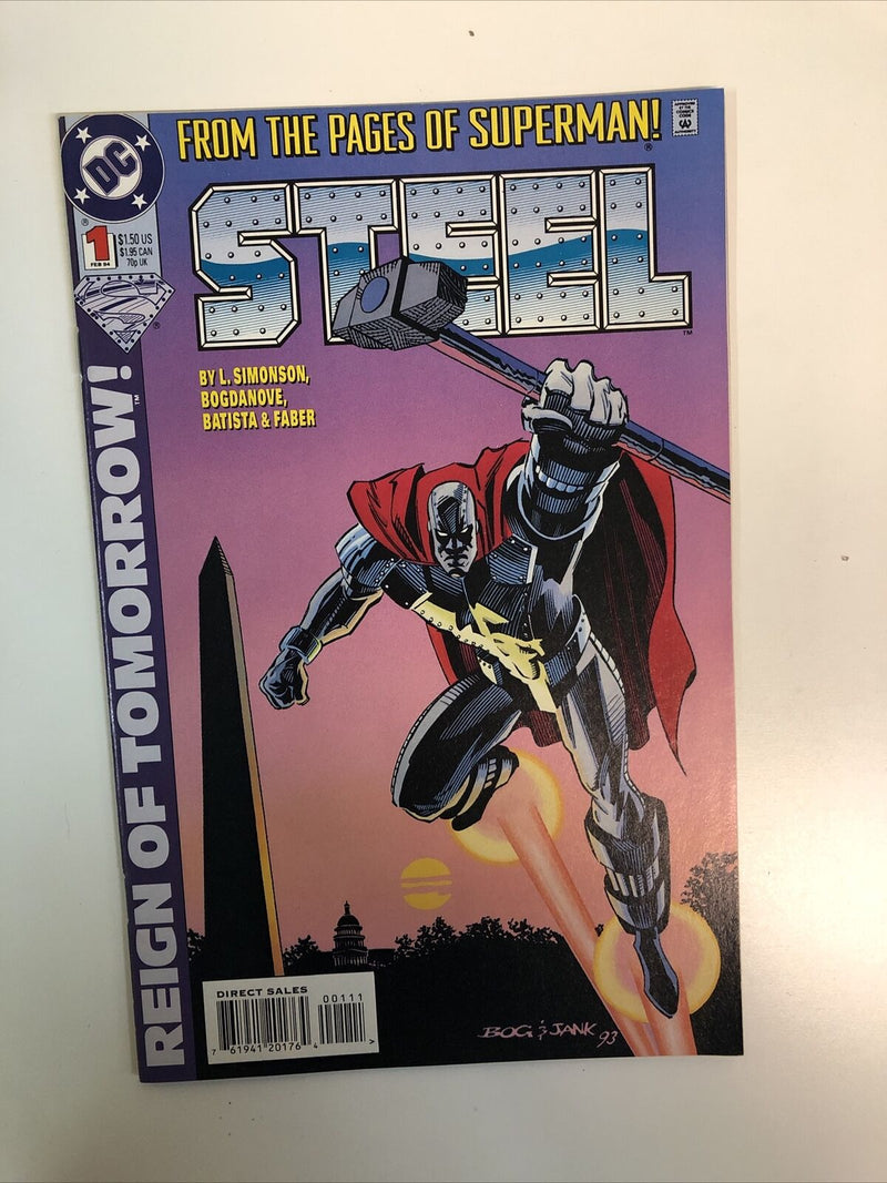 Steel (1994) Consequential Set # 0-1-52 & Annual 1-2 (VF/NM) Missing # 17-43-50