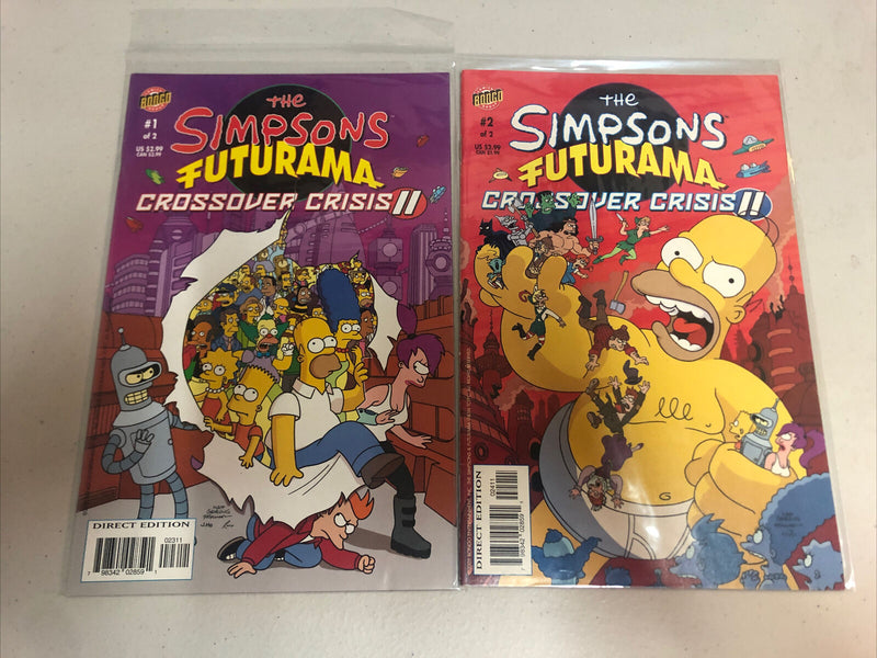 The Simpsons Futurama Crossover Crisis (2005)