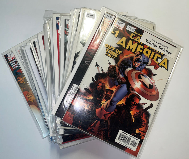 Captain America (2004) #1-50 (VF/NM) #25 Variant Complete Set # 6 is in F/VF