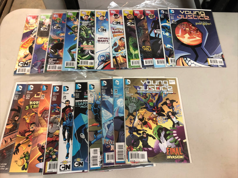 young justice (2013) 1-25 missing