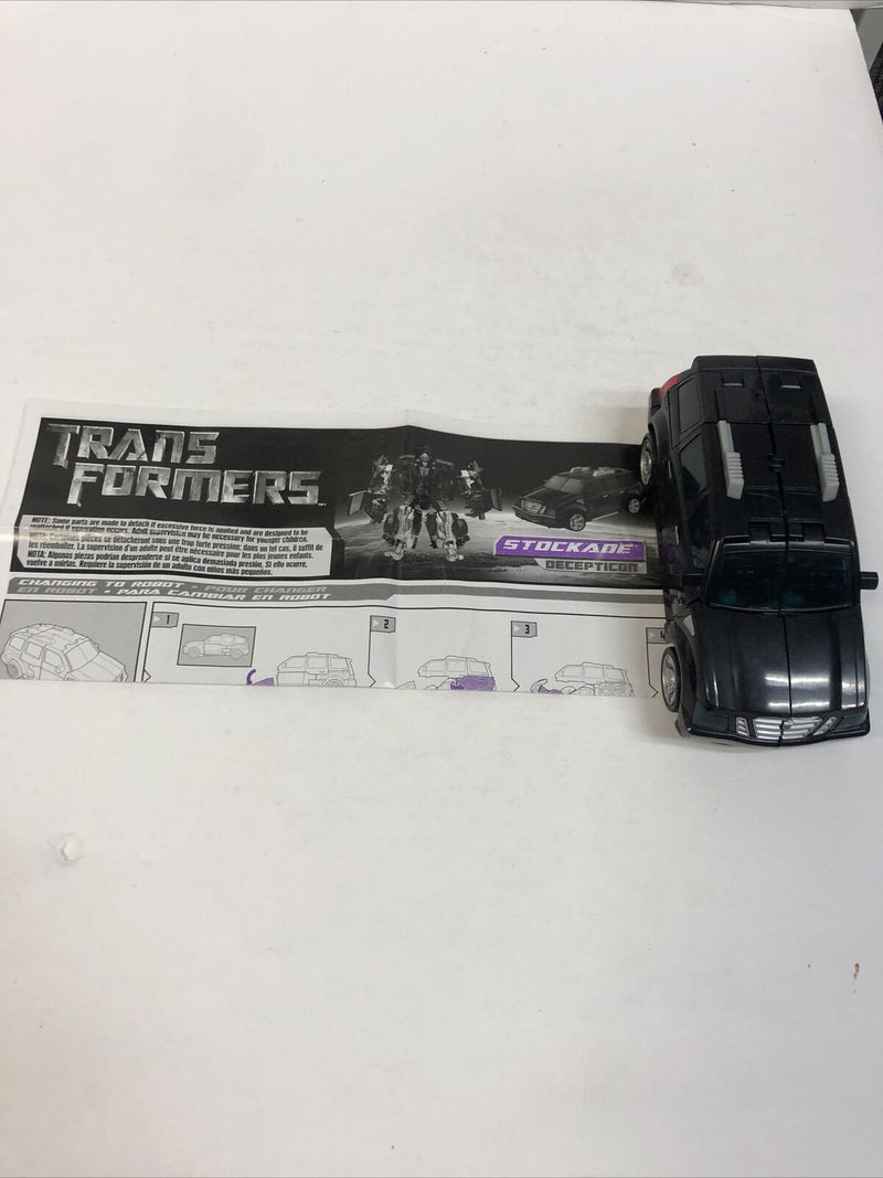 Transformers Movie Deluxe Class Stockade (2009) Complete Mint w/instructions