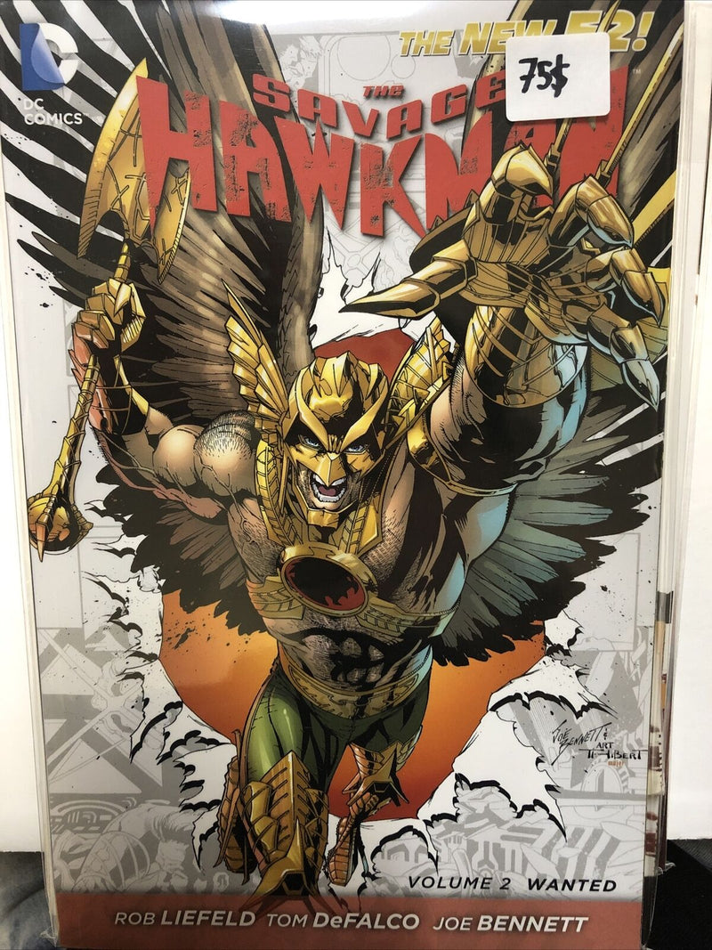 The Savage Hawkman  Vol.2 Wanted (203) DC Comics TPB SC Rob Liefeld