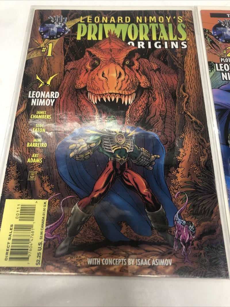 Leonard Nimoy’s Primortals Origns (1996) Set Issue