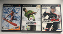 SSX3,Tiger Woods PGA 09,NHL 2K3 sports game bundle ps2