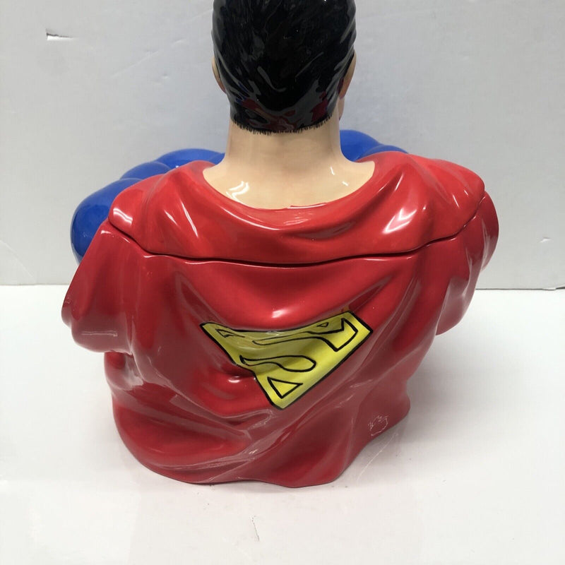 Superman Ceramic Cookie Jar • Limited Edition • Dc Comics • Warner Bros