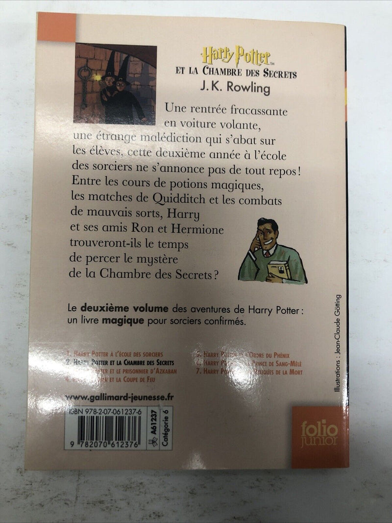 Harry Potter Et La Chambre Des Secrets (2007) TPB Gallimirad Jeunesse • Folio