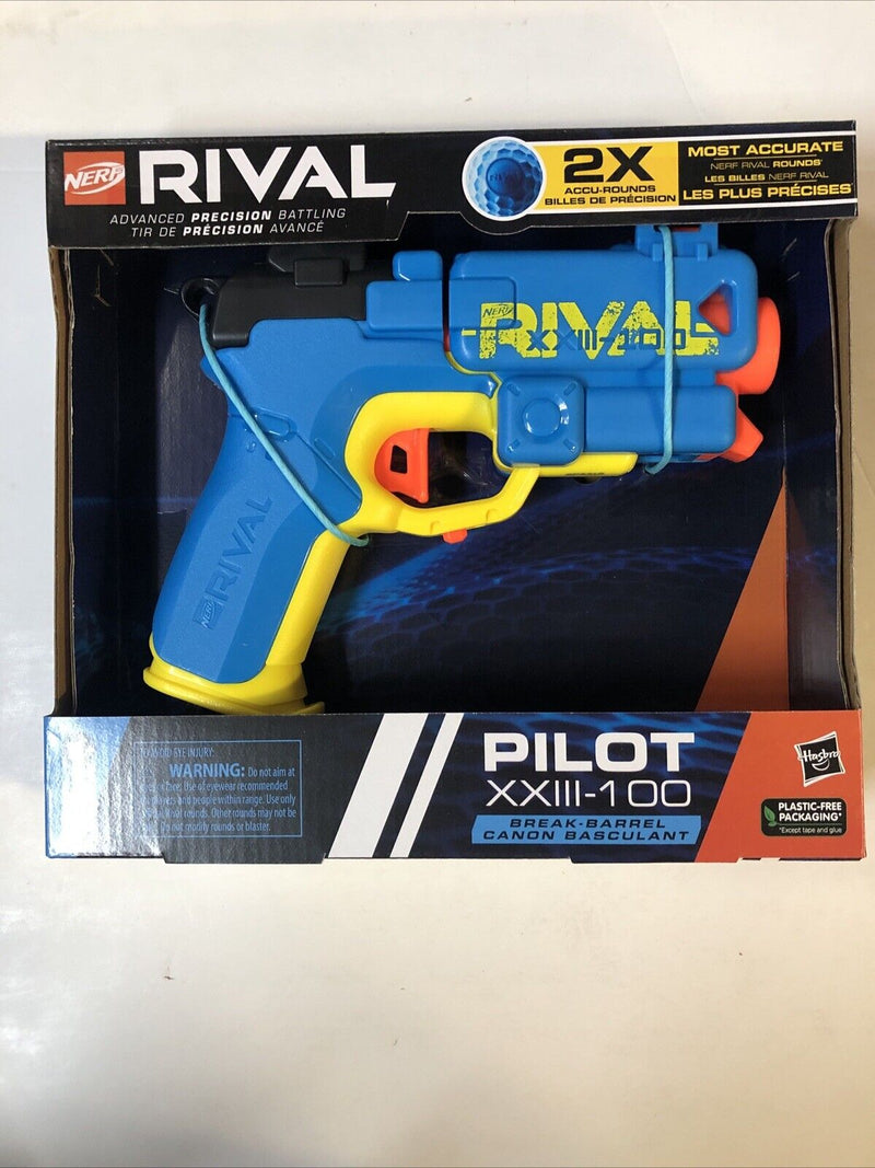 Nerf Rival  (2023) Hasbro • Pilot XXIII-100 14+ Years • Blue And Yellow • Barrel