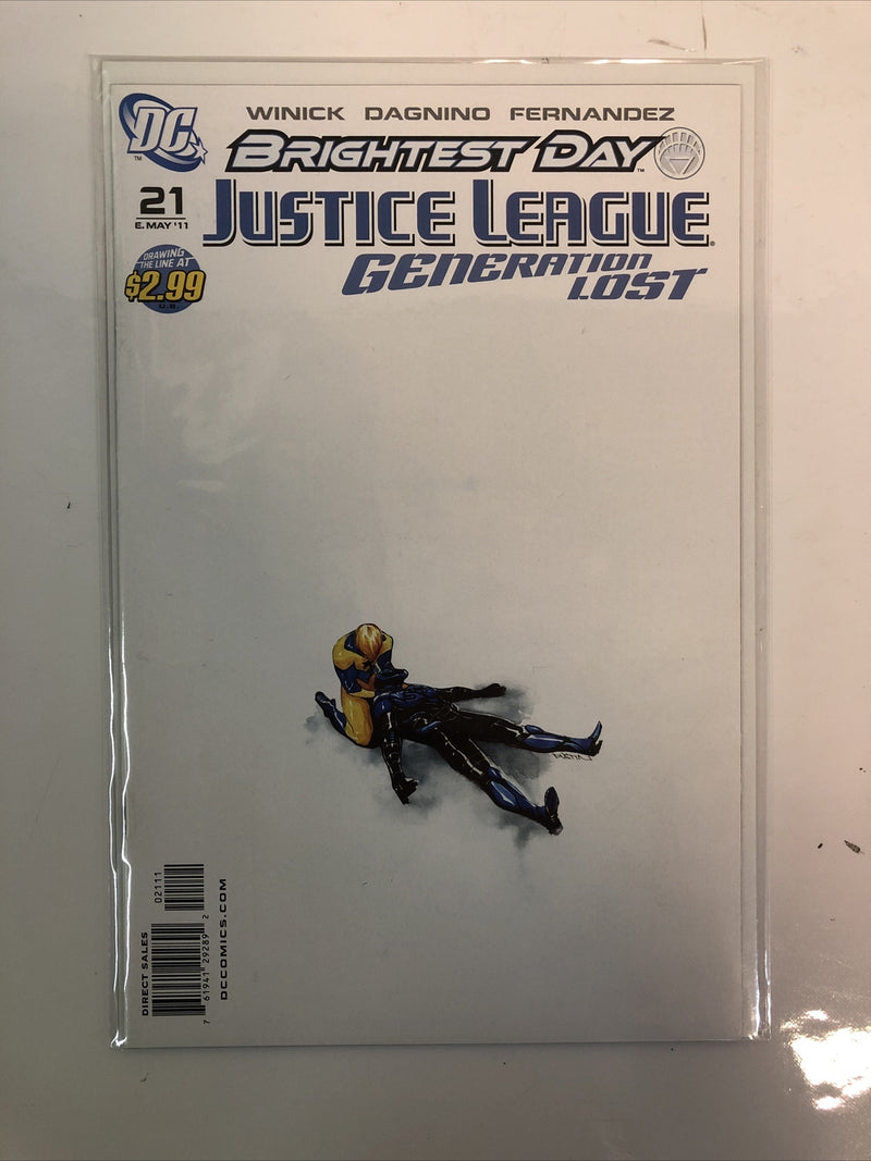 Justice League Generation Lost (2010) Set # 1-24 Missing # 11-12-14 (VF/NM)