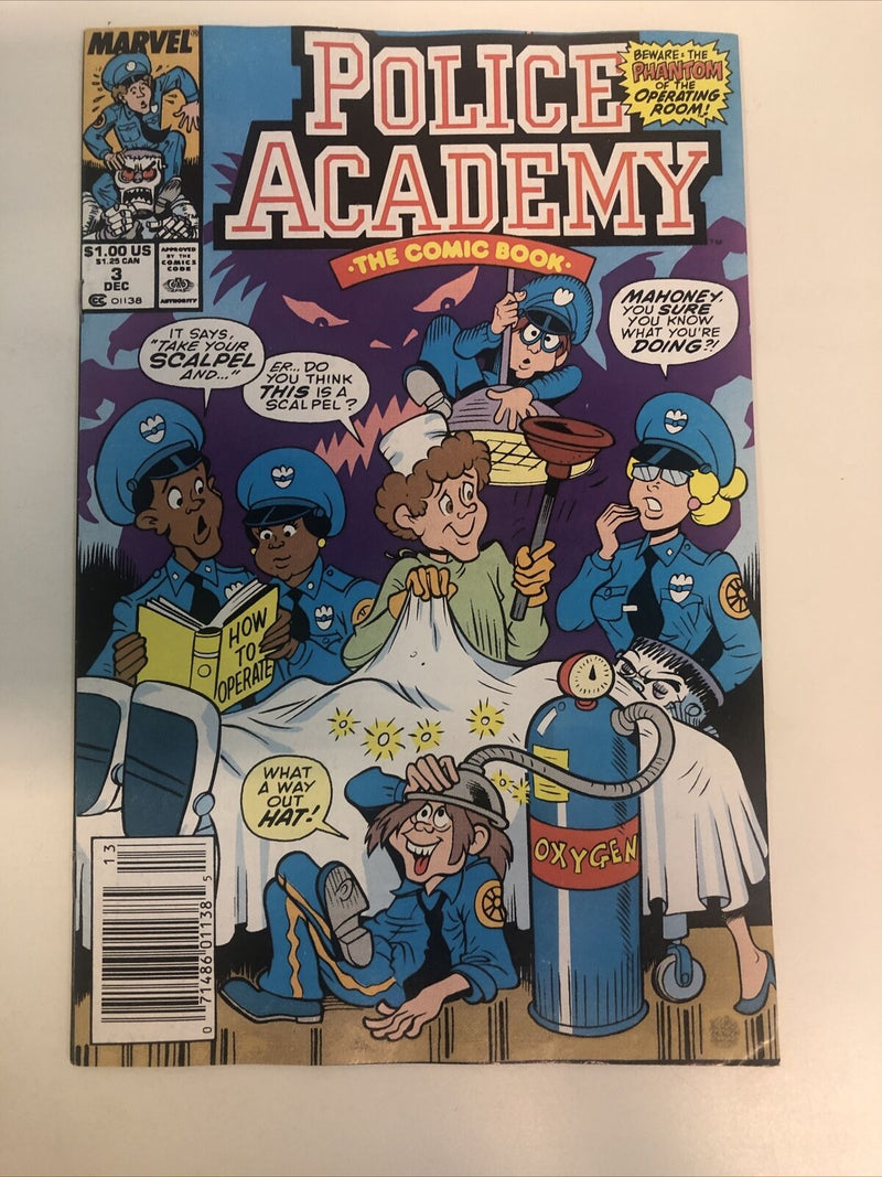 Police Academy: The Comic Book (1989) Complete Set