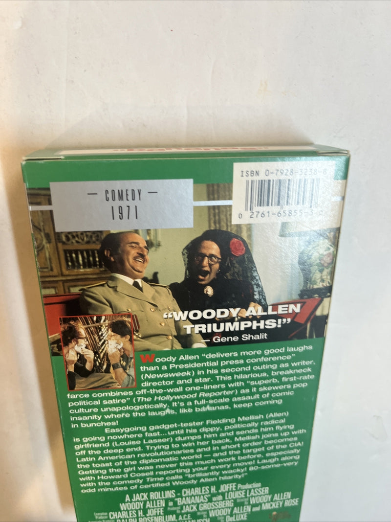 Bananas (VHS 1996) Contemporary Classics • Woody Allen • Louise Lasser