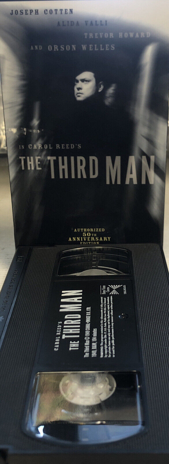 The Third Man 50 Anniversary (1999) Vhs ~ Carol Reed’s | Rialto Pictures