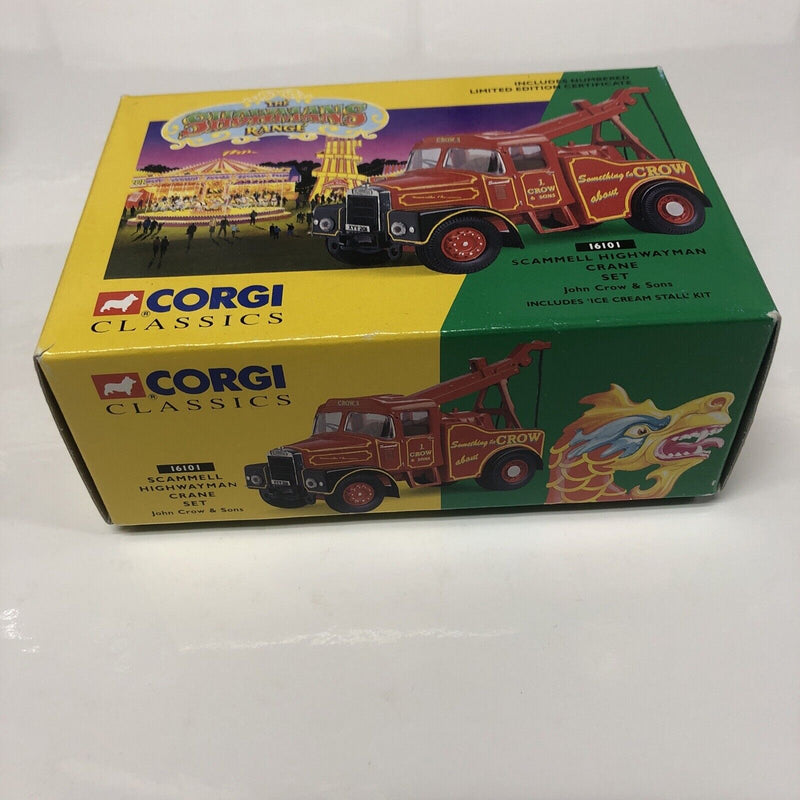 Corgi 1/50 • Scammell 16101 • Highwayman Crane Set • Showmans Range • John Crow