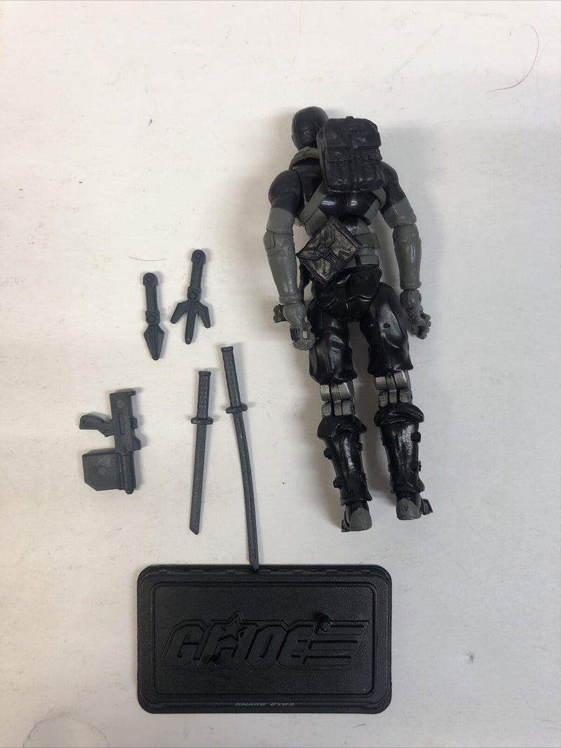 GI JOE Renegades 30th Anniversary 2011 Snake Eyes v56 Ninja Commando Complete