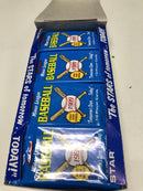 1989 Star Minor League Baseball Cards • 1st Edition Pack • Complete • Not Sealed