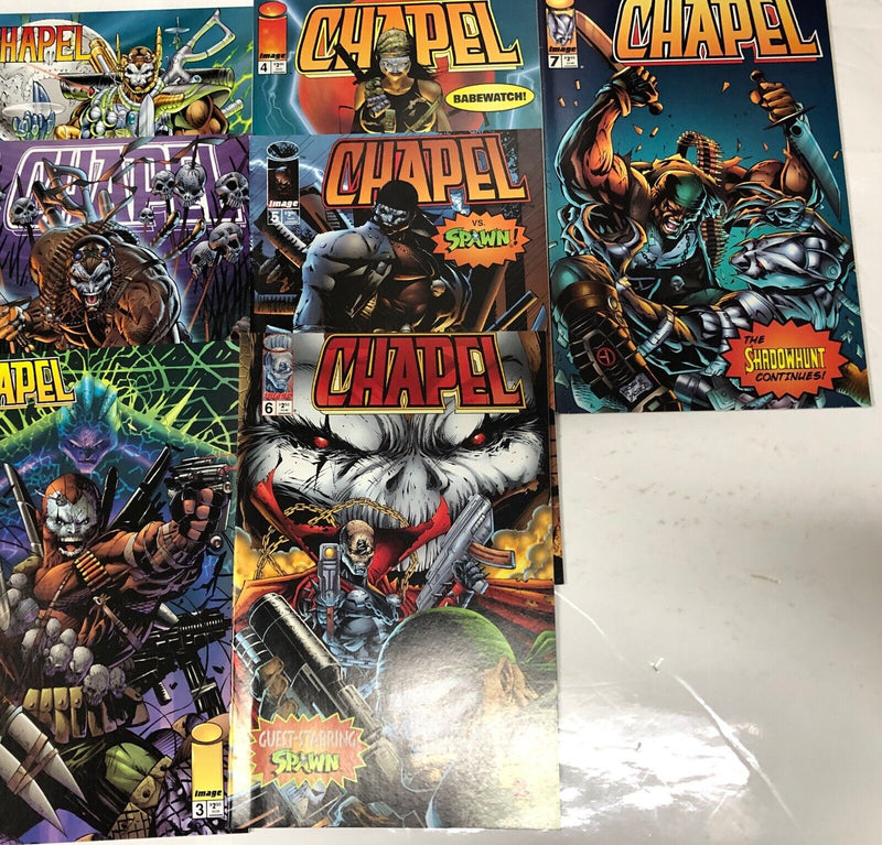 Chapel (1995) Set #1-7 + #1-2 + #1 • Image Comics • Brian Witten • Kurt Hathaway