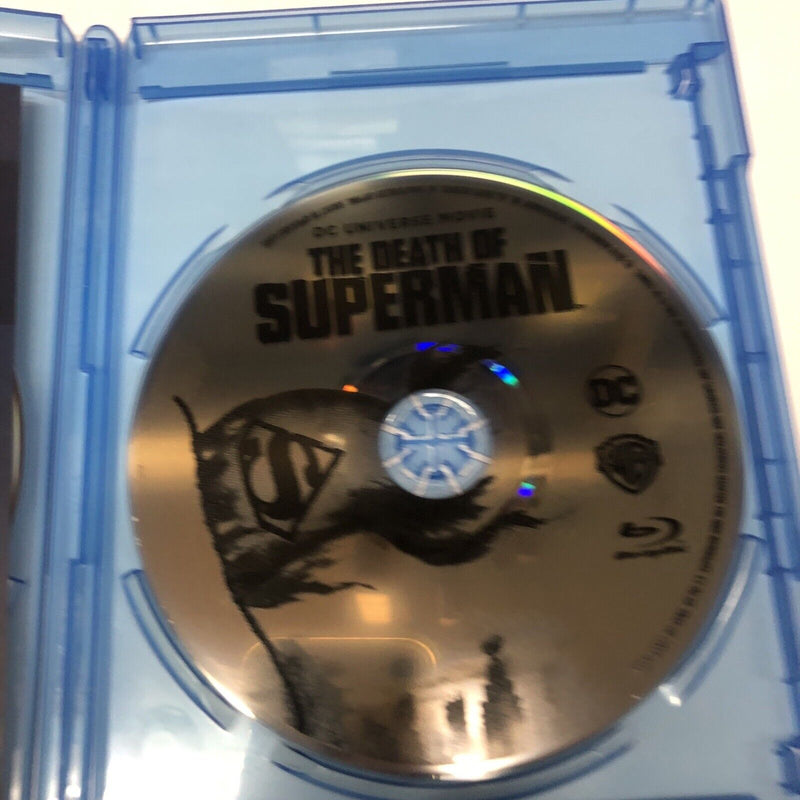 The Death of Superman (2019) BILINGUAL • Blu-Ray/DVD/Digital • slipcover