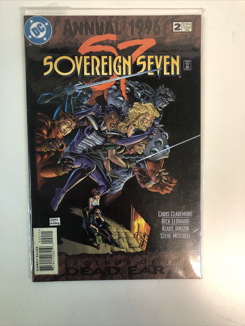 Sovereign Seven (1995) Complete Set # 1-36 & Annual # 1-2 & Plus # 1 (VF/NM) DC