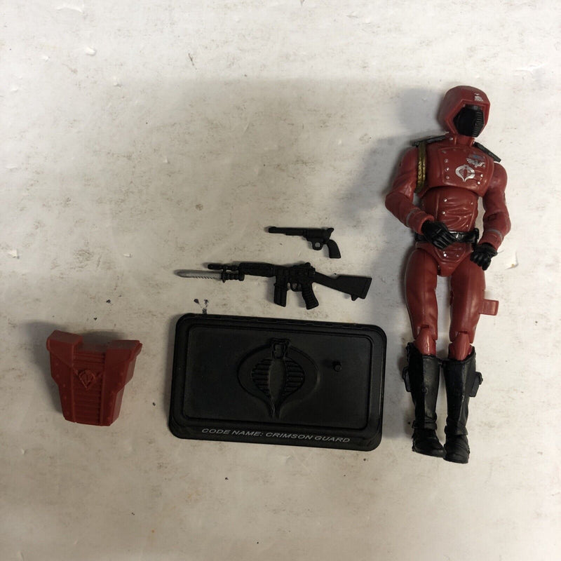 2008 GI Joe 25th Anniversary COBRA CRIMSON GUARD (V9)  3.75” COMPLETE Mint