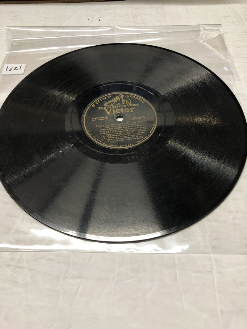 Benny Goodman I Can’t Give You Anything But Love Shellac 78RPM