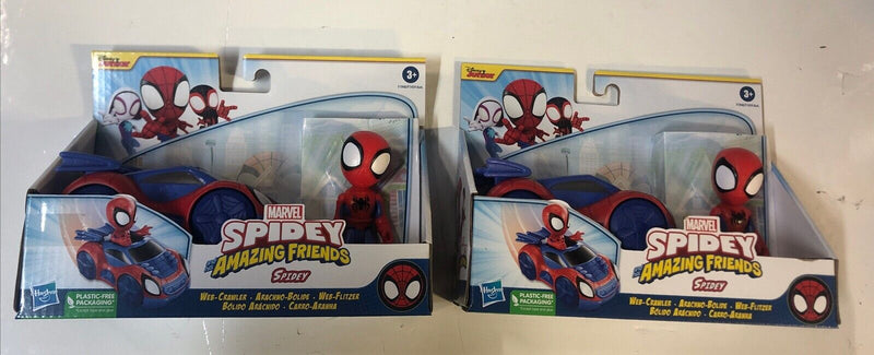Spidey And His Amazing Friends • Spidey • Ms Marvel(2022) Hasbro • Disney Junior