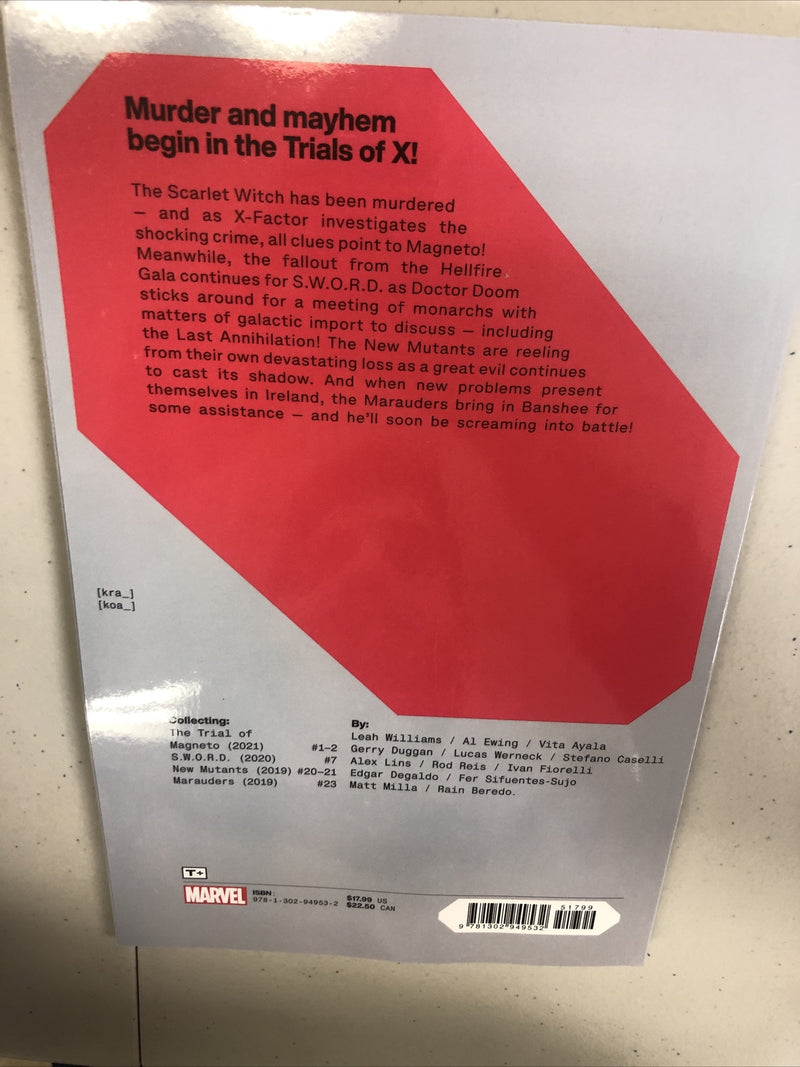 Trial Of X Vol.1  (2019) Marvel  TPB SC Williams Werneck