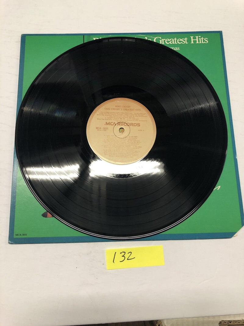 Bing Crosby’s Greatest Hits Vinyl LP Album