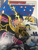 Avengers West Coast (1993) 101 Variant Marvel Comics Signed Dave Ross * Stan Lee