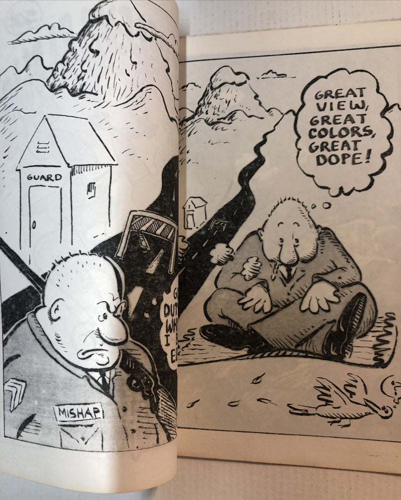 Mt. St. Helens Blows(1980)F/VF Smoking With A Mountain Limited 27/100|Blue Moon