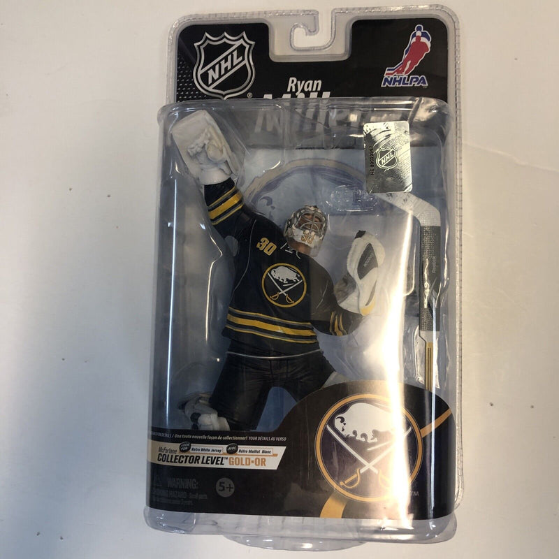 Ryan Miller (2010) • Hockey Hall • Goalie • NHL  • McFarlane SP • GOLD • NHLPA •