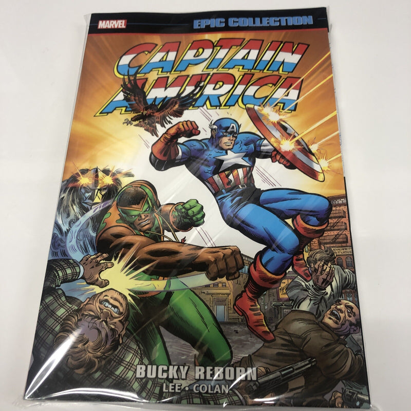 Captain America : Bucky Reborn (2024)TPB Marvel Universe Stan Lee • •Gene Colan