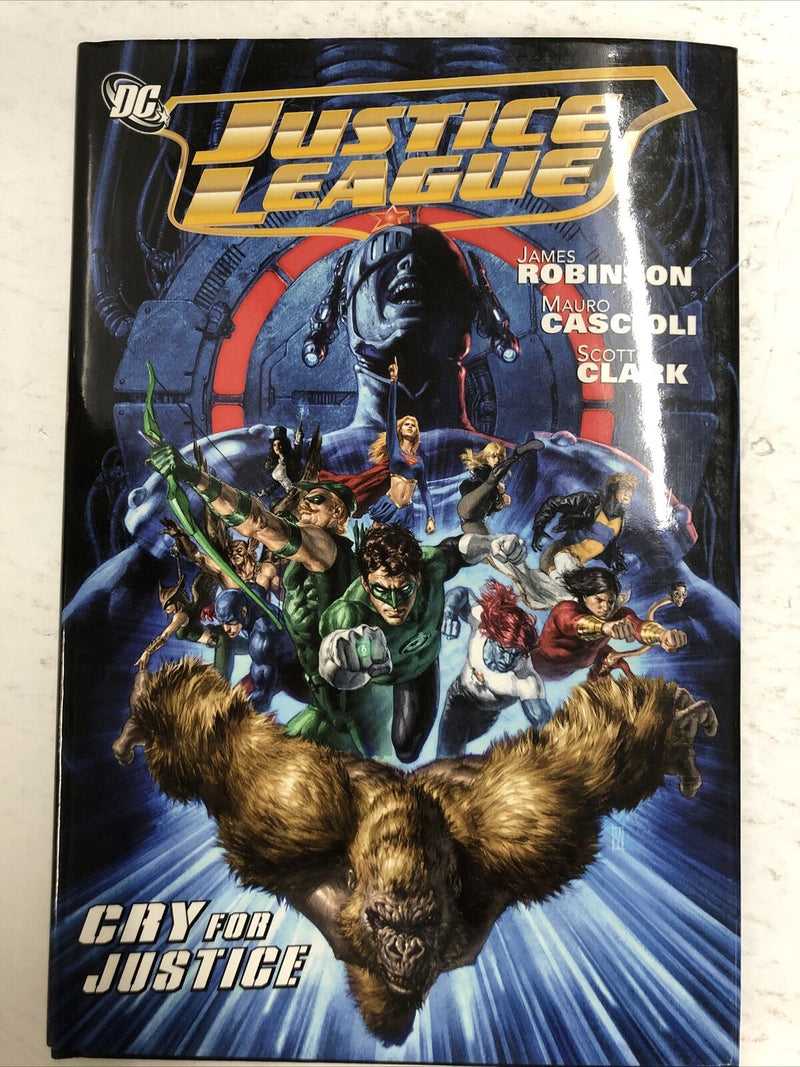 Justice League Cry For Justice By James Robinson (2010) HC DC Comics