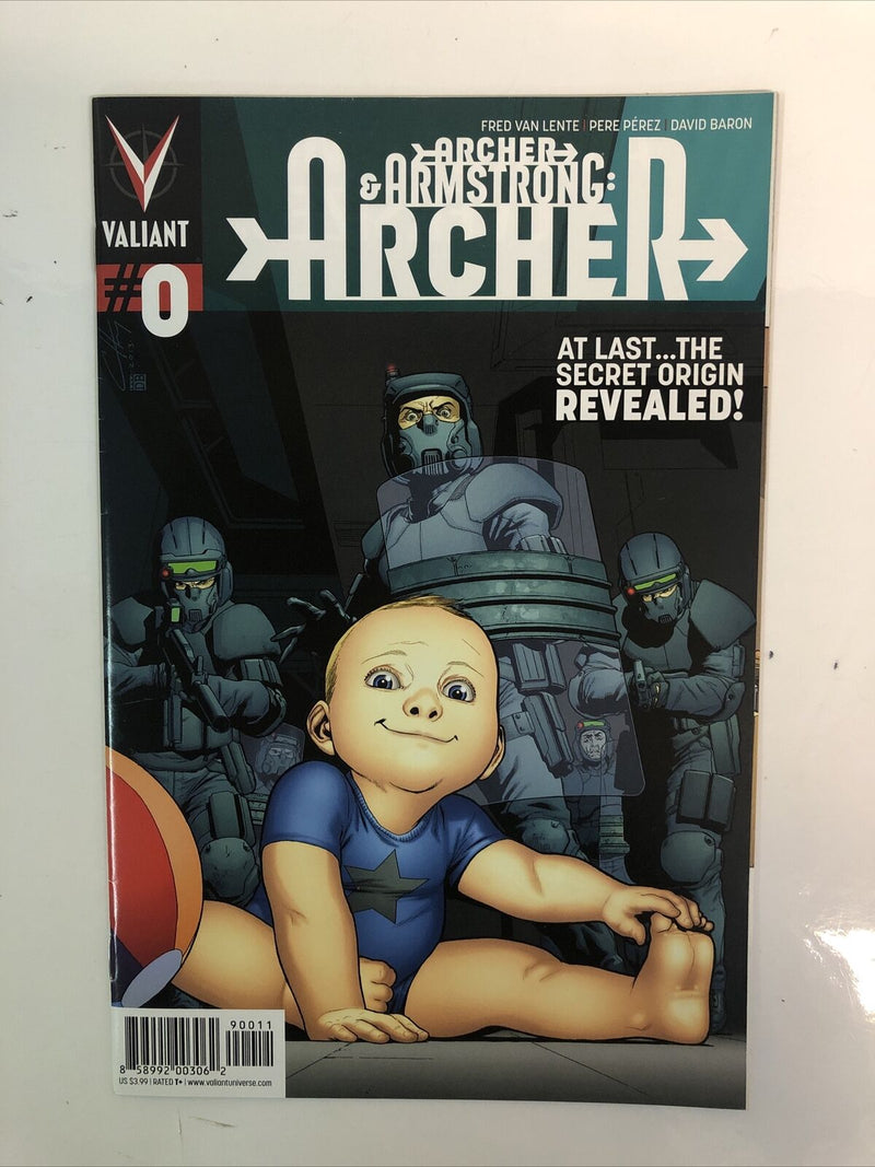 Archer & Armstrong (2013) Set # 0-1-16 & Additional # 0-1-25 (VF/NM) Valiant