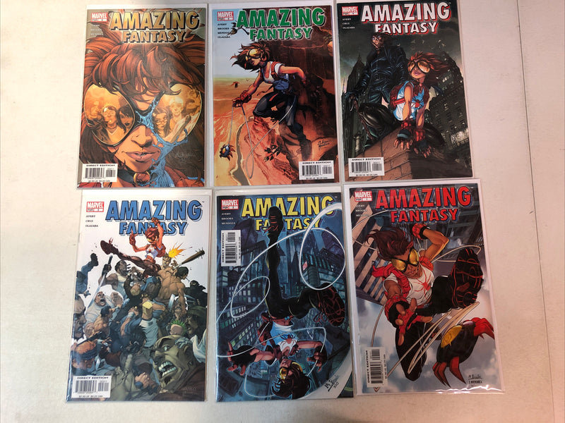 Amazing Fantasy (2004) #1 2 3 4 5 6 (VF/NM) Complete Set Arana #1 IS FINE+