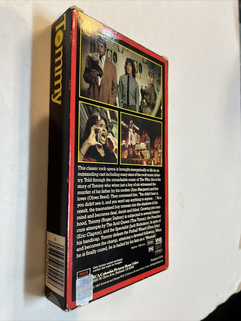 Tommy (VHS, 1999) Ann-Margaret • Oliver Reed • Roger Daltrey • Elton John