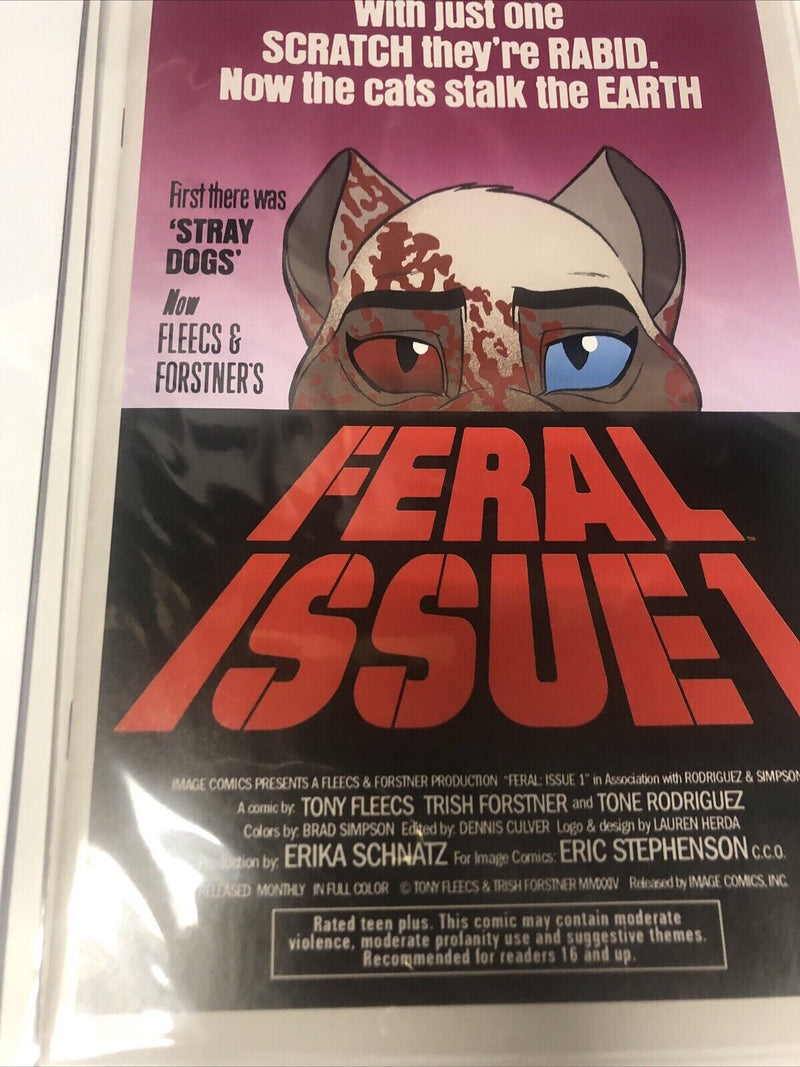 Set Of 3 Comics Feral (2024)