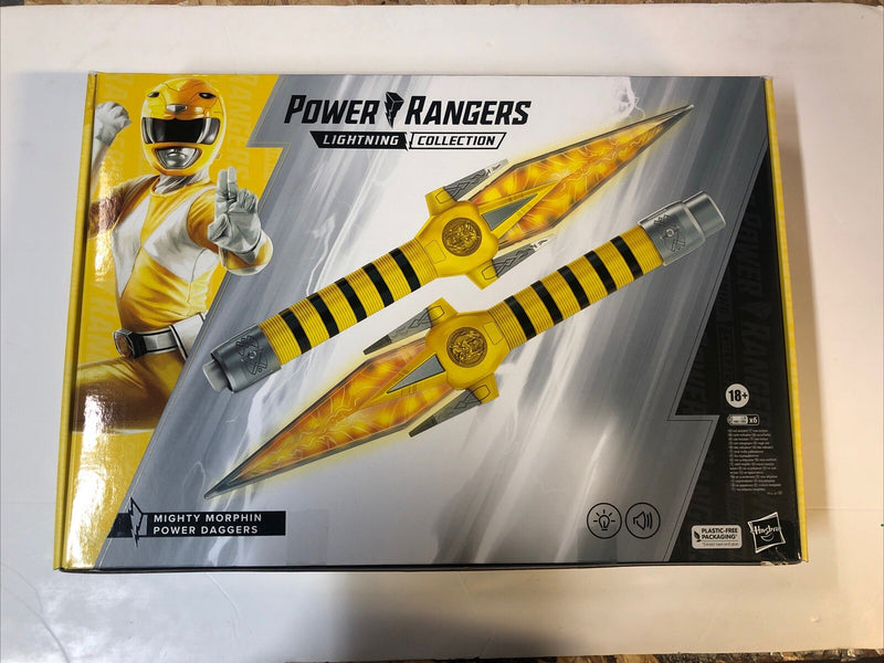 Power Rangers (2023) Mighty Morphin • Power Daggers • Hasbro • Lightning