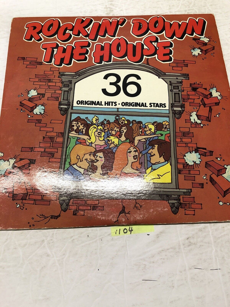 Rocking’ Down the House Various Artists Double Vinyl  LP Albums