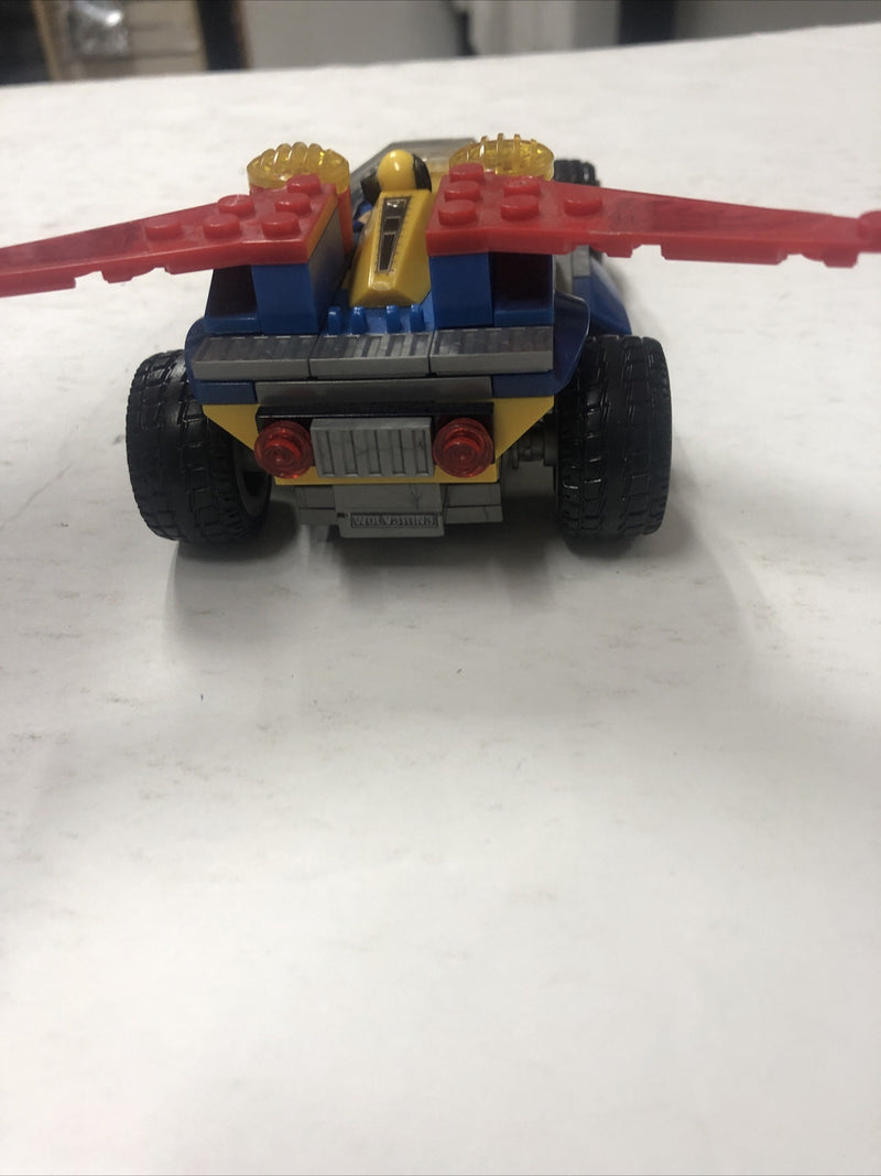 Venom Spider Man and wolverine lego Vehicles Complete Mint