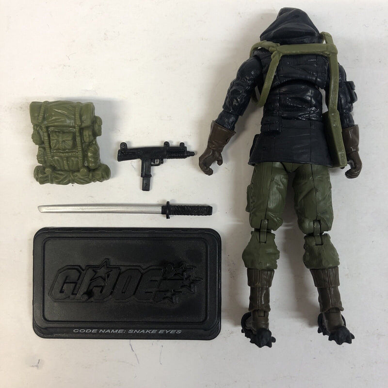 GI Joe 25th Anniversary SNAKE-EYES v35 Hasbro 2008 Complete Mint