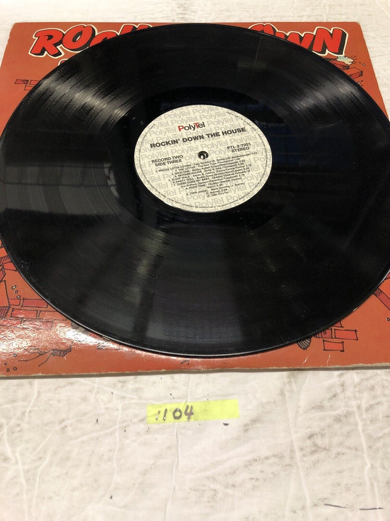 Rocking’ Down the House Various Artists Double Vinyl  LP Albums