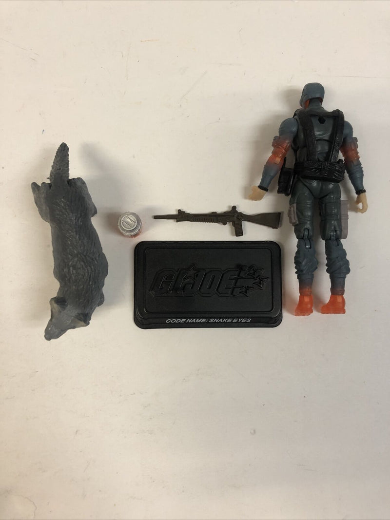 2008 Hasbro G.I. Joe 25th Anniversary SNAKE EYES v36 Complete Mint