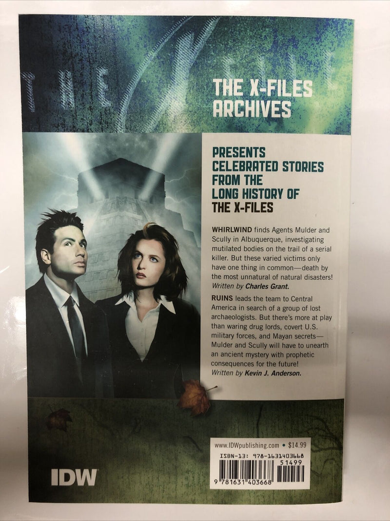 The X Files Archives (2015) TPB • IDW Publishing • Charles Grant • Anderson