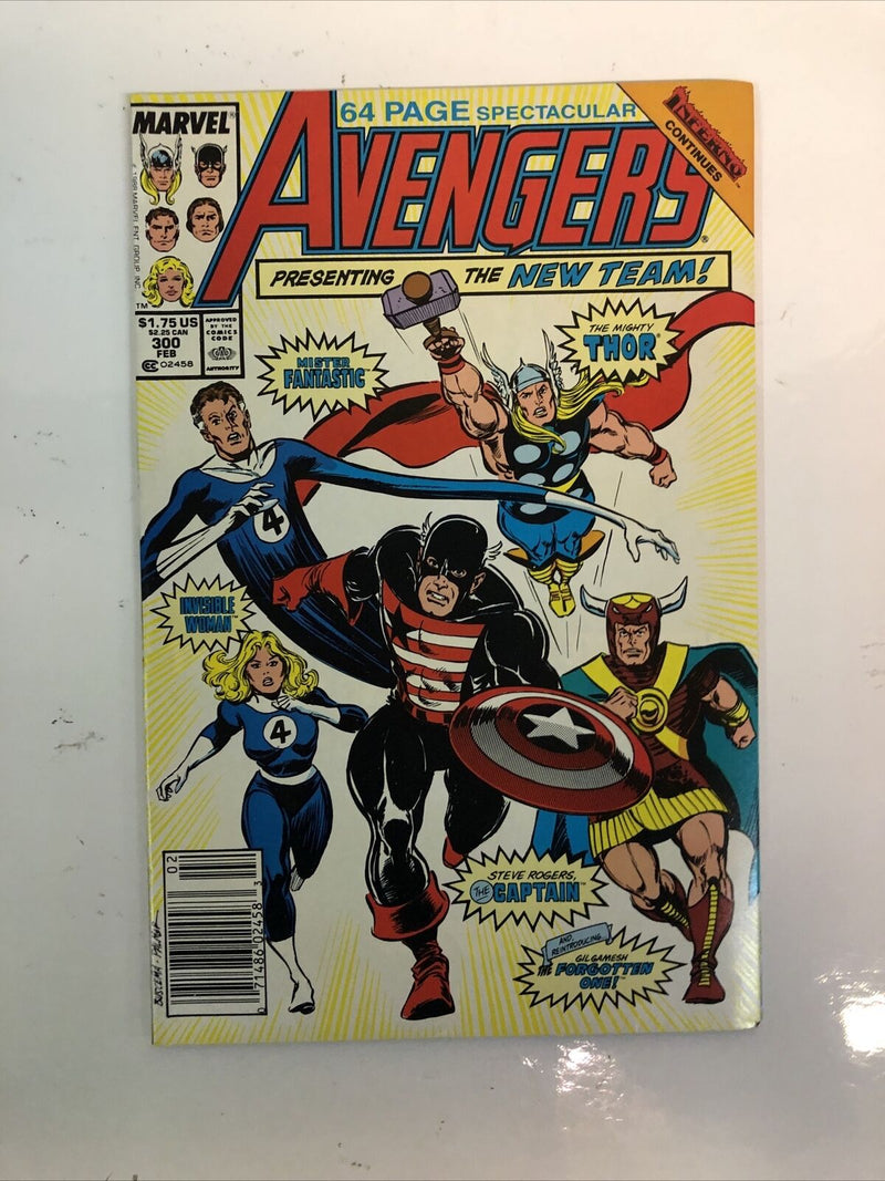 The Mighty Avengers (1984) Consequential Set # 251-300 Missing #257 (F/VF)