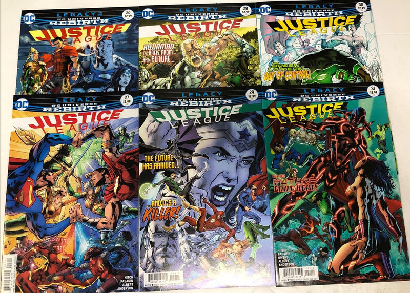 Dc Universe Justice League (2017) • DC • Hitch • Pasarin • Owens • Anderson •