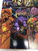 Araknis (1997) Set Lot Of 9 Comics • Morning Star Productions • Mushroom Comics