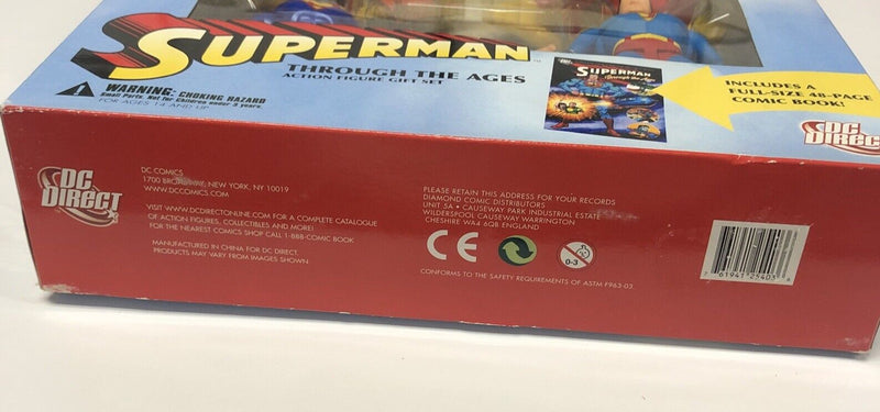 Superman Through The Ages (2006) • DC Direct Products • Action Figure Set