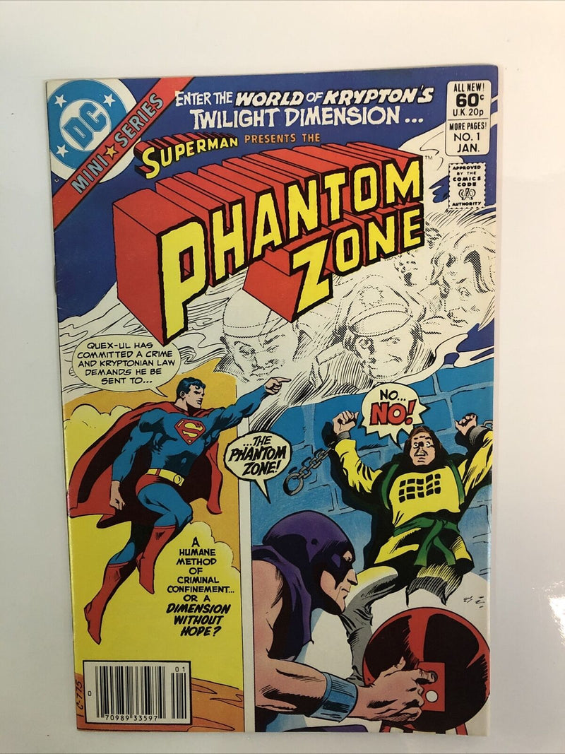 Superman Presents The Phantom Zone (1982) Complete Mini Series