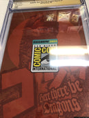 Godzilla:Here There Be Dragons Reprint (2024) 1 (CGC 9.8) Signed Tieri* Panosian