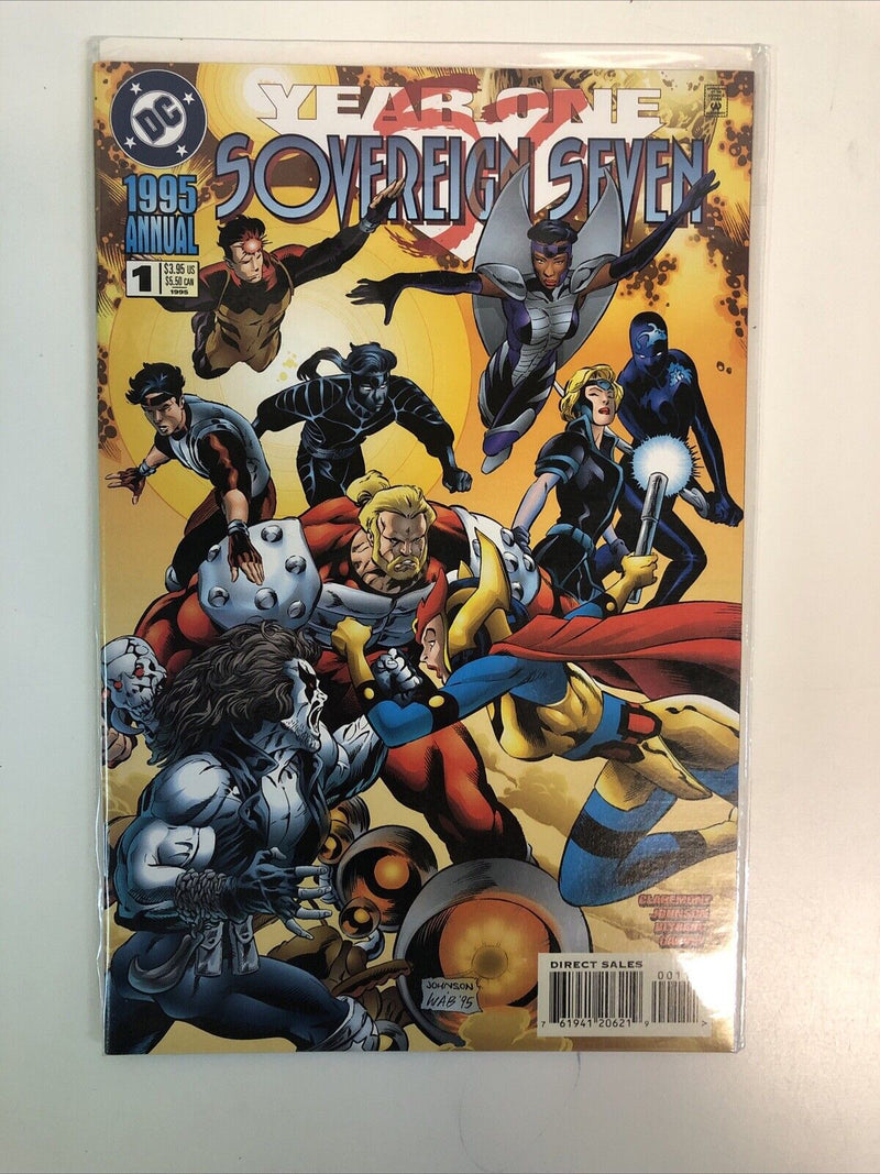 Sovereign Seven (1995) Complete Set # 1-36 & Annual # 1-2 & Plus # 1 (VF/NM) DC