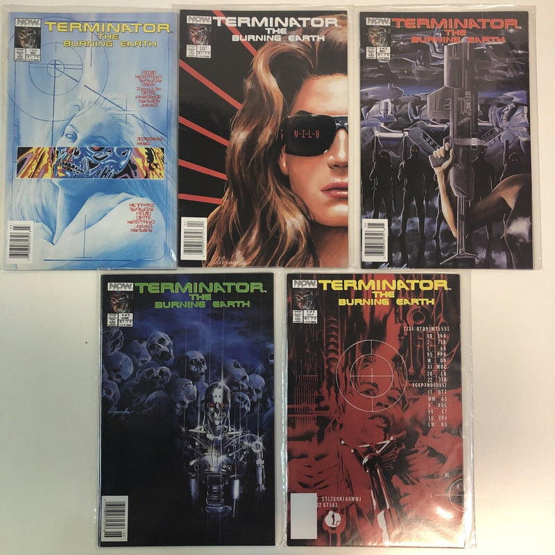 Terminator the Burning Earth (1990) Complete Mini Set